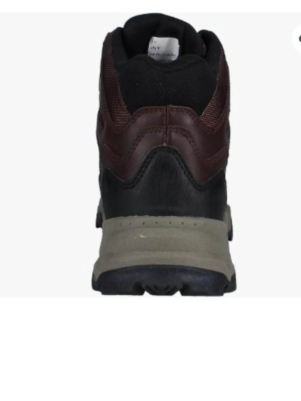 Khombu Brown Leather Trail-Ready Hiking Boot